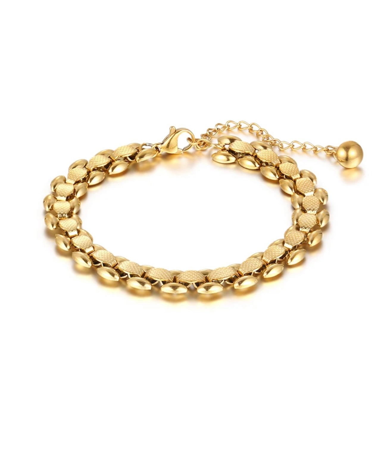 18k gold plated bracelet