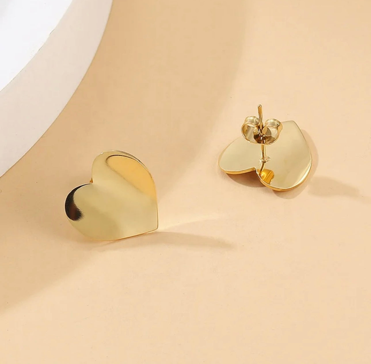 18K gold plated earrings