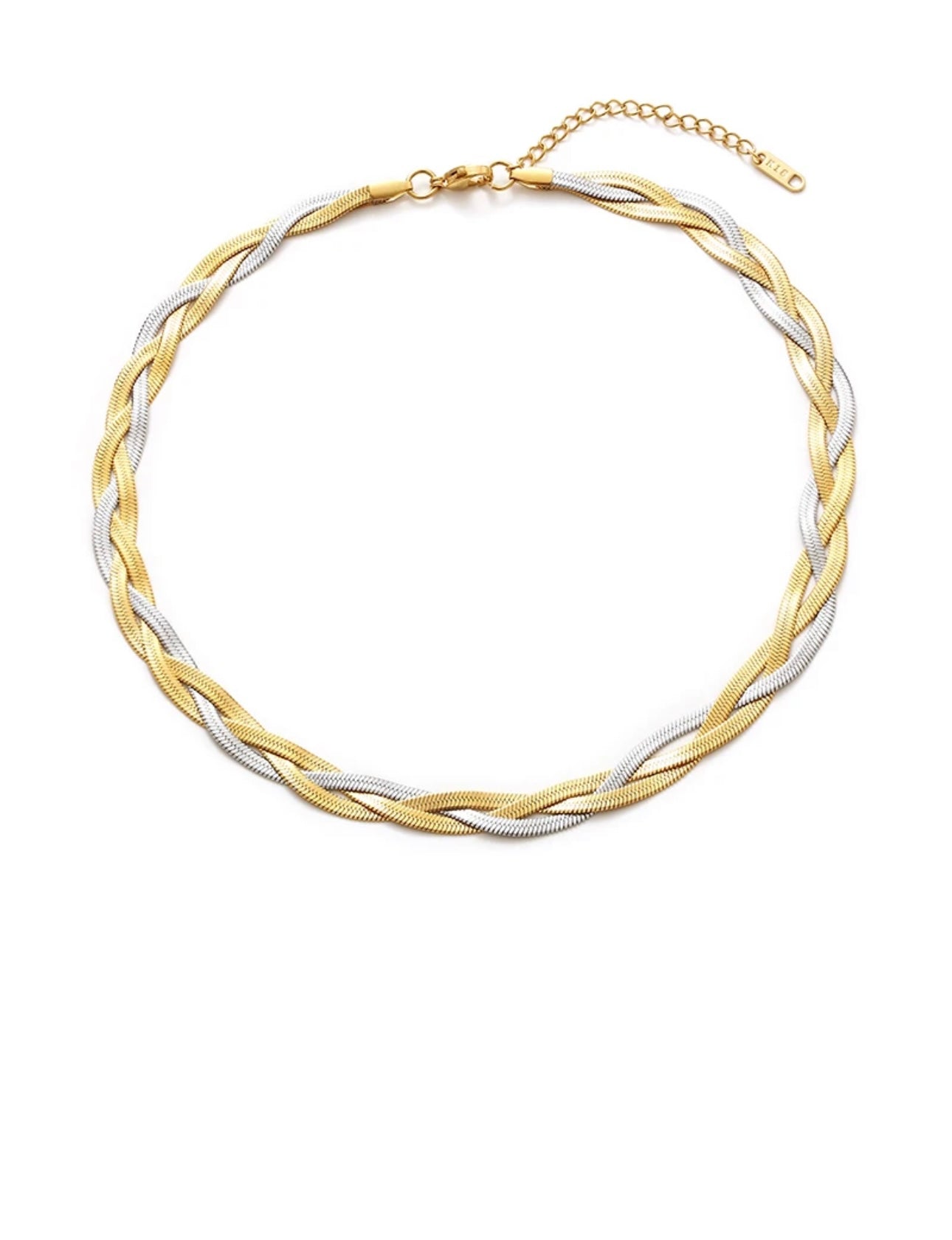 Elegant 18K gold necklace