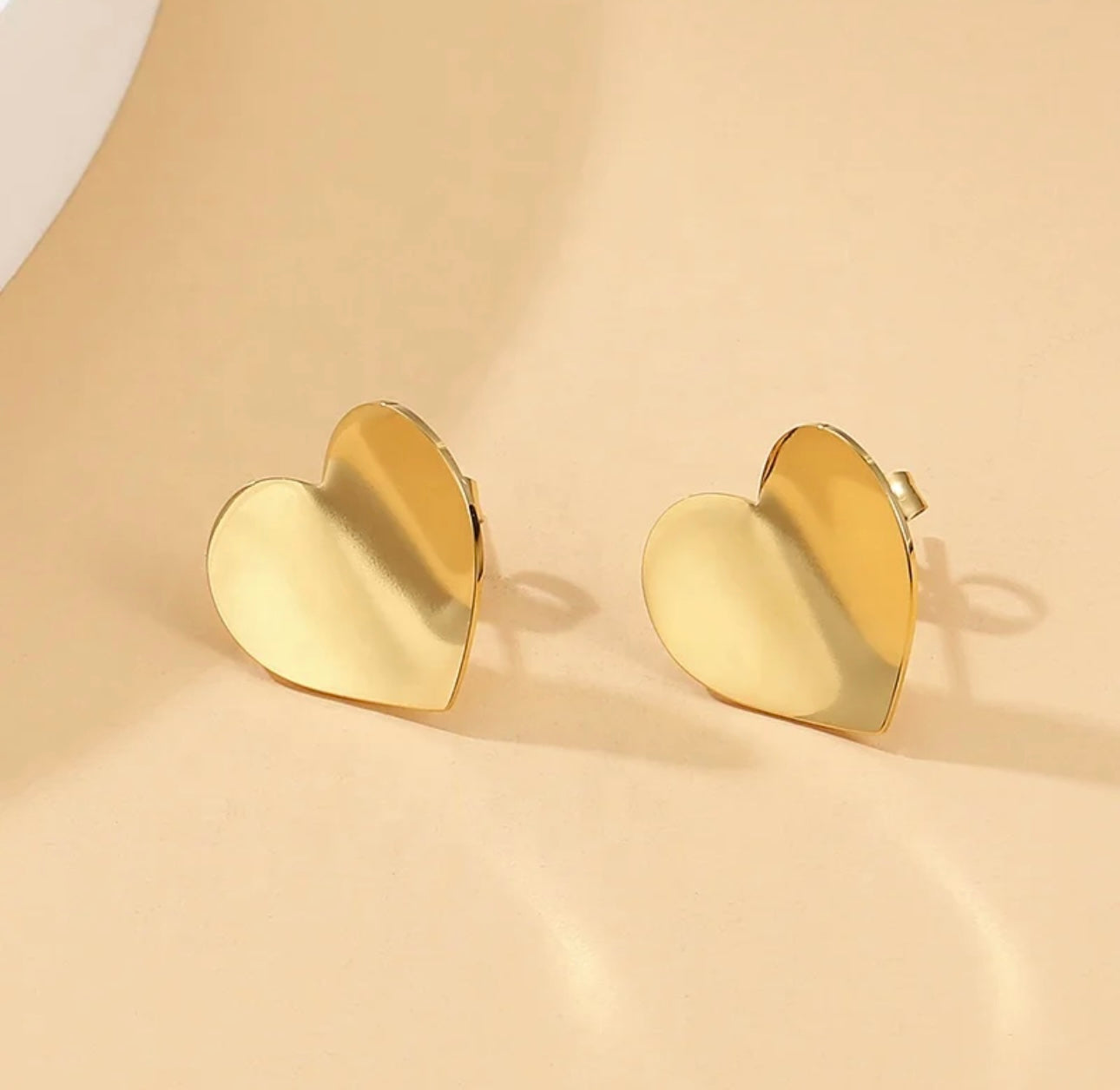 18K gold plated earrings